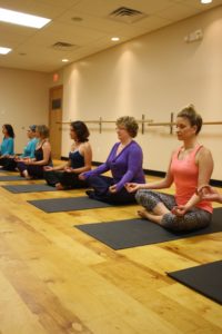 picture of yoga class